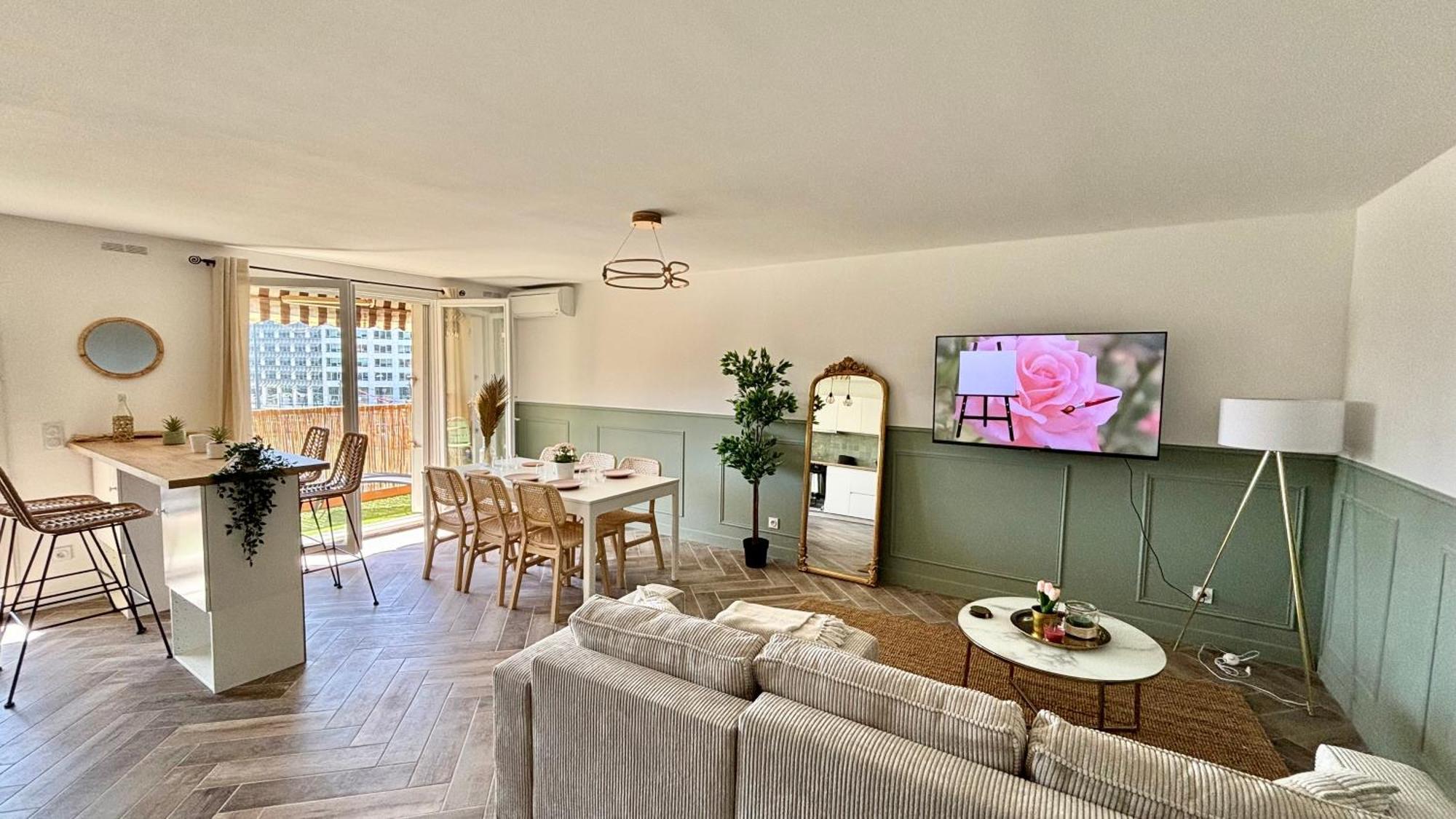 Apartamento Modern & Cosy 3 Bedrooms Train Tramway *